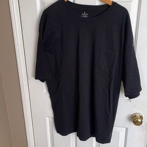 Stafford 2XL Black Pocket T Shirt
